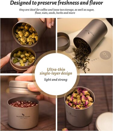 Зовнішня портативна консервна банка для кавових приправ Boundless Voyage