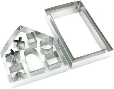 Набір формочок для печива 10 шт. з нержавіючої сталі Fantasy Day