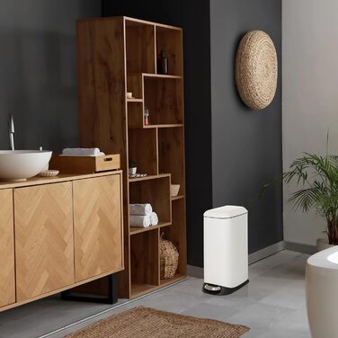 Сміттєвий бак з педаллю та кришкою 20 л hjh OFFICE