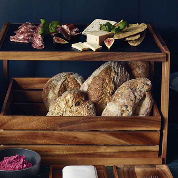 Ящик дерев'яний 53*32.5*15.3 см, Acacia Wood, GenWare