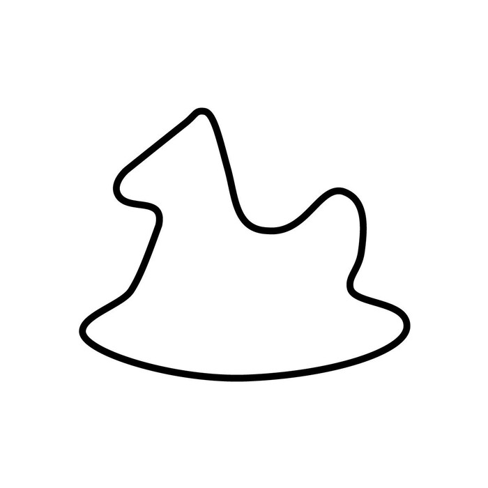 Формочка для печива Конячка 7 см Kaiser