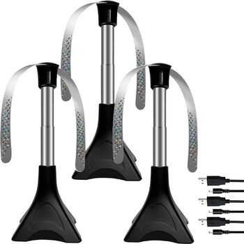 Вентилятор відлякувач мух 3 шт чорний PTHTECHUS