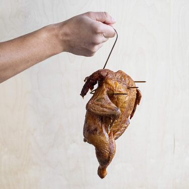 Набір гачків для коптильні з нержавіючої сталі 5 шт 14 см Browin