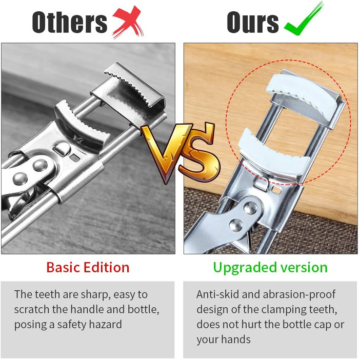 Открывалка для крышек 19 см YiliYa