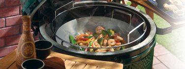 Вок сталевий 43 см. Carbon Steel Wok Big Green Egg Код: 006892