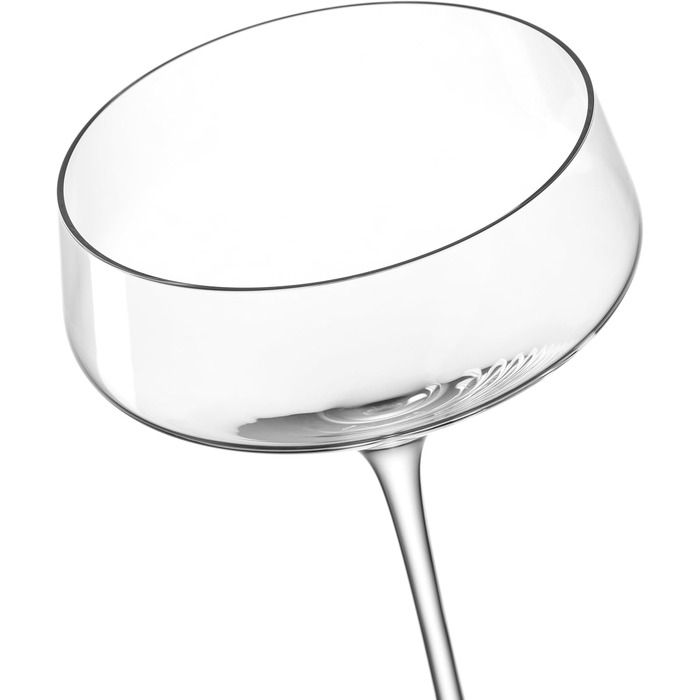 Келихи для рислінгу LEONARDO HOME PUCCINI (набір з 6 шт.) Келихи для вина, стійкі до подряпин (400 мл) Можна мити в посудомийній машині та довговічні Вічні келихи для білого вина Сучасний дизайн Келих для рислінгу Puccini 069540 6 келихів (чаша для шампан