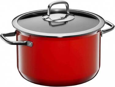 Каструля 24 см / 5,9 л Red Compact Fusiontec WMF