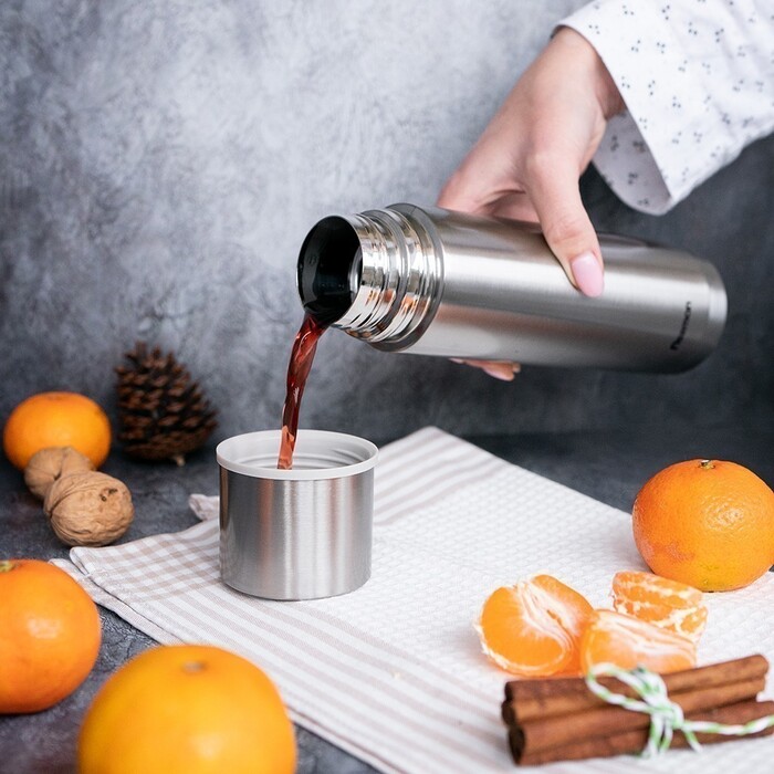 Термос Fissman 500 мл нержавіюча сталь (9844)