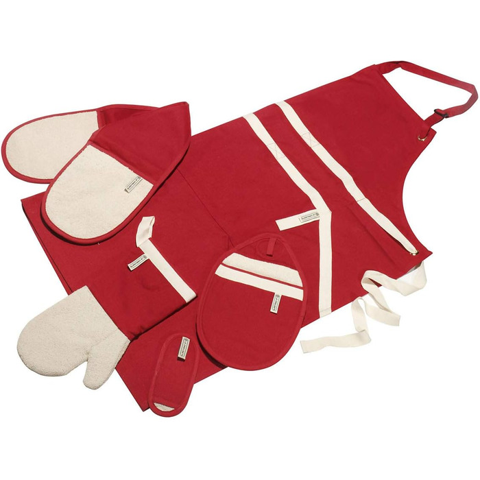 Рукавичка для духовки, красная Classic Le Creuset