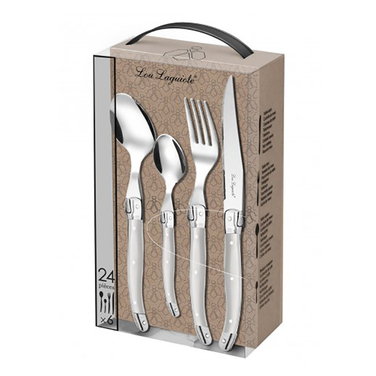 Набір столових приборів 24 предмети білий Tradition Amefa