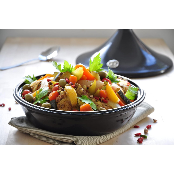 Тажин 32 см темно-коричневий Emile Henry