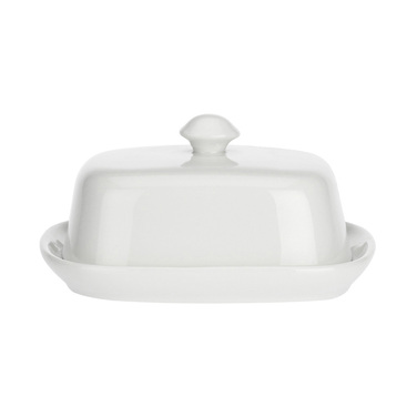 Маслянка La Porcellana Bianca TERRINE, порцеляна, 12 х 9,5 см