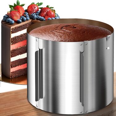 Форма для выпечки из нержавеющей стали, высота 20 см 4smile