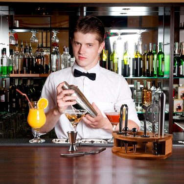 Набір шейкерів для коктейлів 750 мл, 12 шт. Esmula