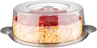 Предметів Високоякісний набір лотків, що складається з міцної чаші, підноса з нержавіючої сталі, двох батарей охолодження та витяжки для зберігання свіжості (нержавіюча сталь, без охолодження - (Ø x В) 30 x 11 см), 5