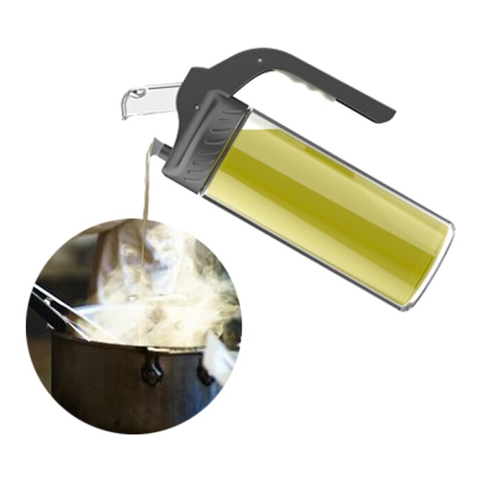 Пляшка для олії 400 мл скло Fissman