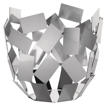 Ваза для фруктів 22,6x19,3 см металік Scirocco Alessi