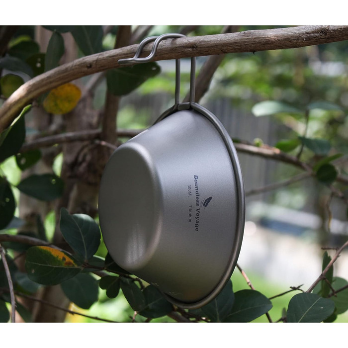 Безмежна подорож Титанова чаша Sierra Cup Outdoor Camping Backpackers Cup Легка компактна чашка з ручкою Ti1092T (300 мл 1 шт. )