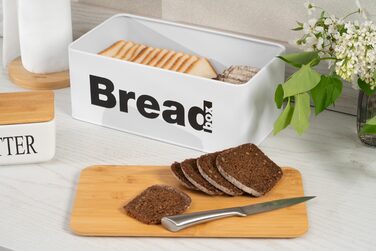 Хлібниця 33 х 18 х 13 см білий Midori ARDESTO