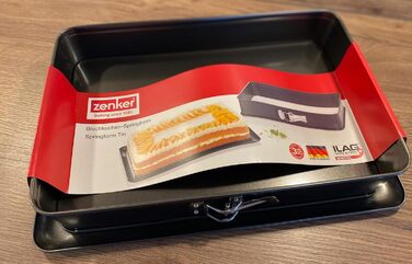 Рознімна форма для випічки прямокутна зі знімним бортиком Zenker