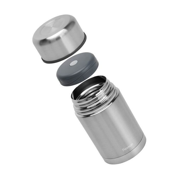 Термос для їжі Fissman 700 мл нержавіюча сталь (19629)