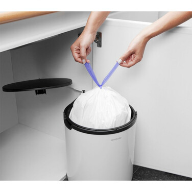 Вбудований сміттєвий бак 15 л білий Built in Bin Brabantia