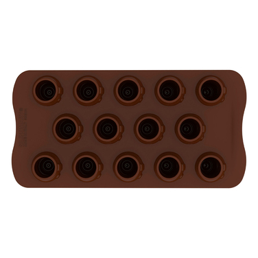 SCG062 Силіконова форма 'Сніговик' Ø 26 h 35 мм, 14x10 мл