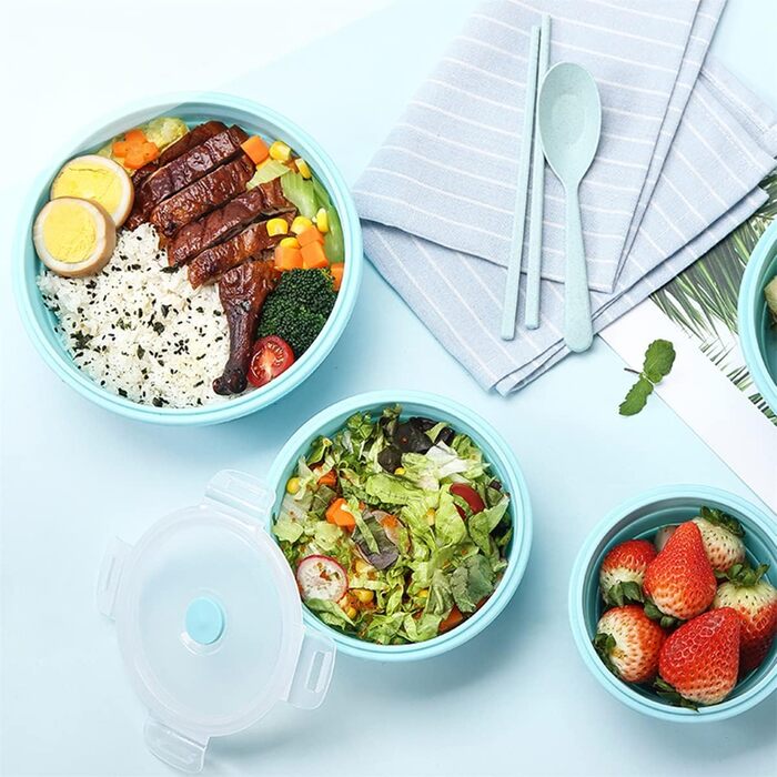 Складані кемпінгові миски 4 шт Basiter