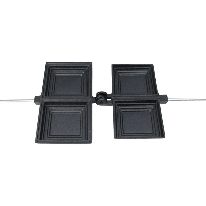 Чугунная сэндвичница 19,5 х 10 см Santos