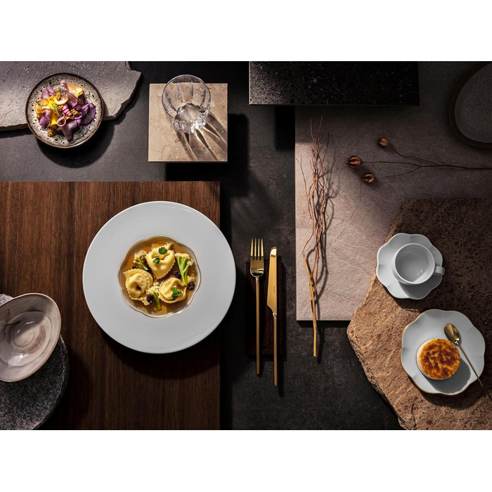 Тарілка 22 см глибока Sonetto Oro Rosenthal