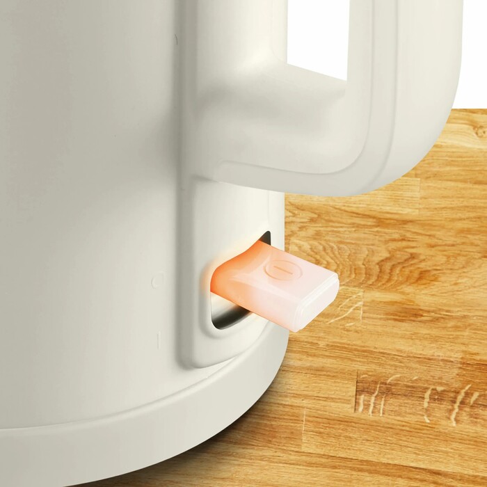 Tefal Електрочайник Thermo Protect, 1.5л, пластик, нержавіюча сталь, світло-бежевий