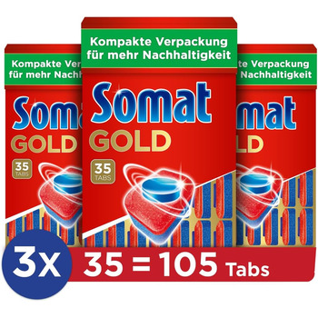 Таблетки для посудомийної машини 105 таблетками Somat
