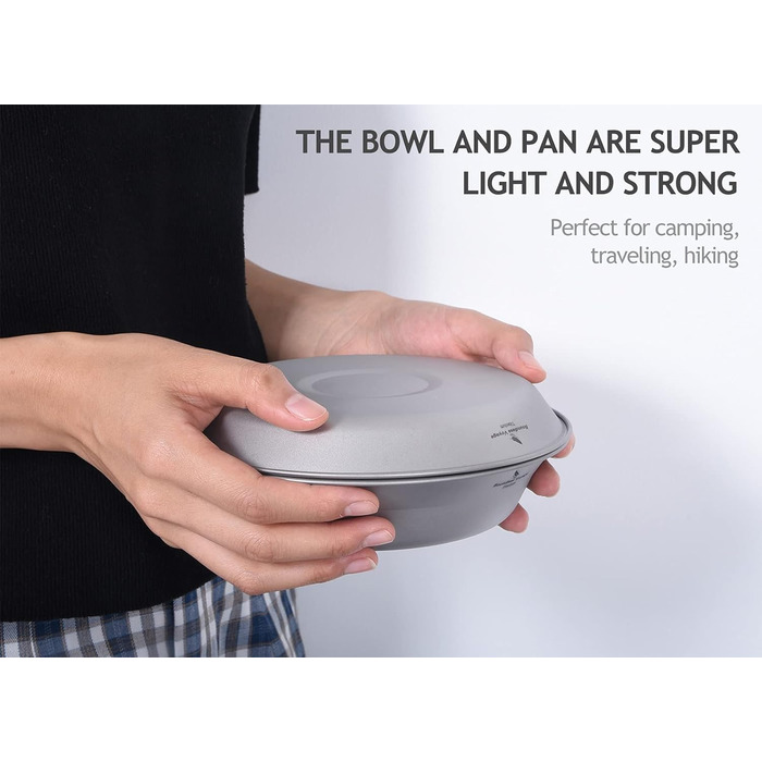 Набір посуду для кемпінгу iBasingo