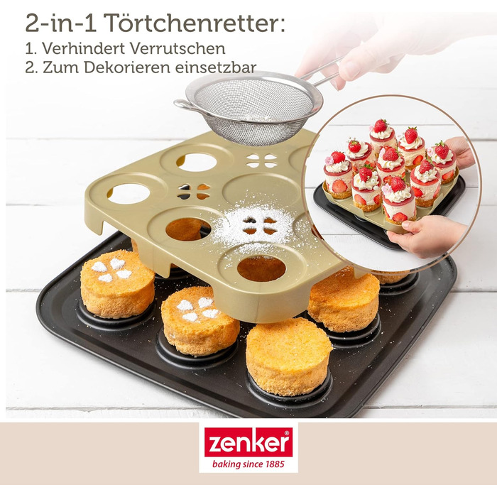 Форма для випікання з відповідною кришкою для прямого транспортування форма для випікання та транспортування (9 форм для тарталеток з капюшоном), 24 шт., 8