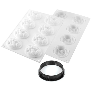 KIT TARTE RING COCOA D70 MM Форма из резины