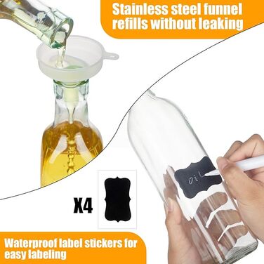 Пляшка для олії з носиком 500 мл 2 шт. Dachiy