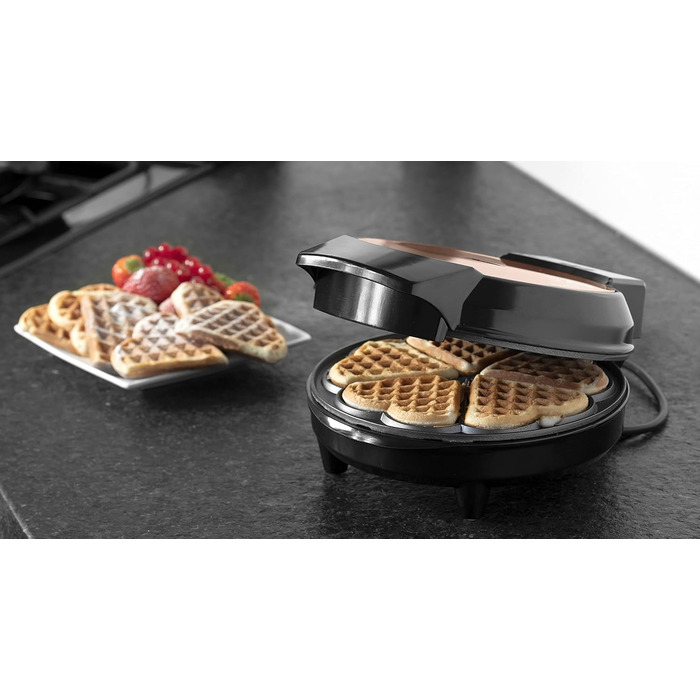 Вафельниця для вафель із серцем 700 Вт Bestron