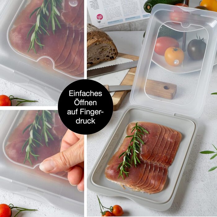 Набір з 4 контейнерів для нарізок Moritz & Moritz