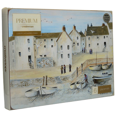 Набір коркових підставок під тарілки CreativeTops Cornish, 6 шт.