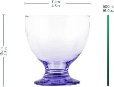 Набір креманок для мороженого 6 шт. 500 мл TREND FOR HOME