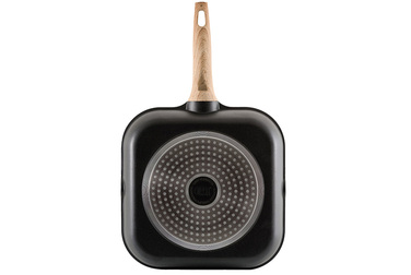 GIPFEL Сковорода-гриль OLIVER 30х6, 5см Материал : Литой алюминий, индукционное дно, антипригарное гранитное покрытие PFLUON, бакелитовая ручка 0570 GIPFEL