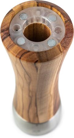 Ручне регулювання помелу u'Select, висота 36164 (соляний млин, 21 см, оливкове дерево)