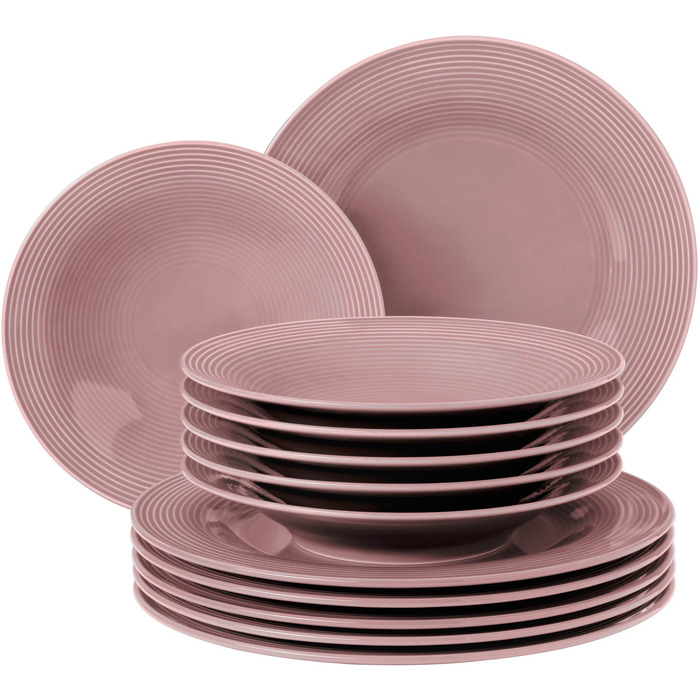 Набір тарілок на 6 персон, 12 предметів Beat Altrosa Seltmann Weiden