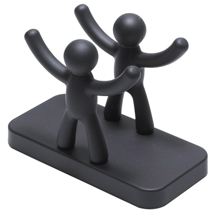Салфетница 15,5х11х7,5 см чорна Buddy Umbra