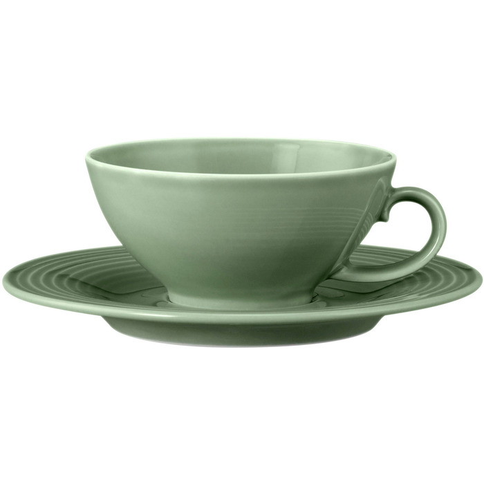 Чайний сервіз на 6 персон, 18 предметів, Beat Sage green Seltmann Weiden