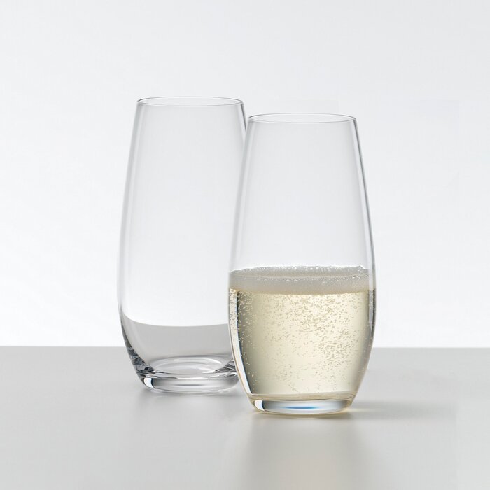 Набір келихів Champagne Glass 264 мл, 2 шт., Кришталь, O Wine Tumbler Riedel