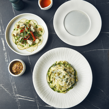 Тарілка глибока 26 см, Incise Porcelain Lucine, GenWare