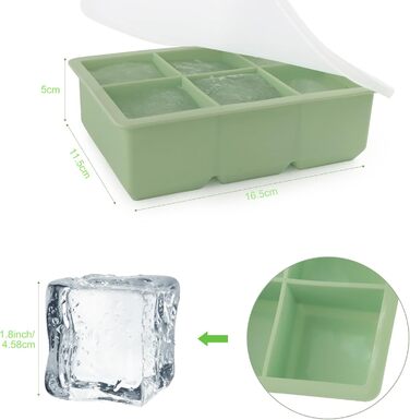 Форма для льоду 2 шт на 12 відділень JOPHEK