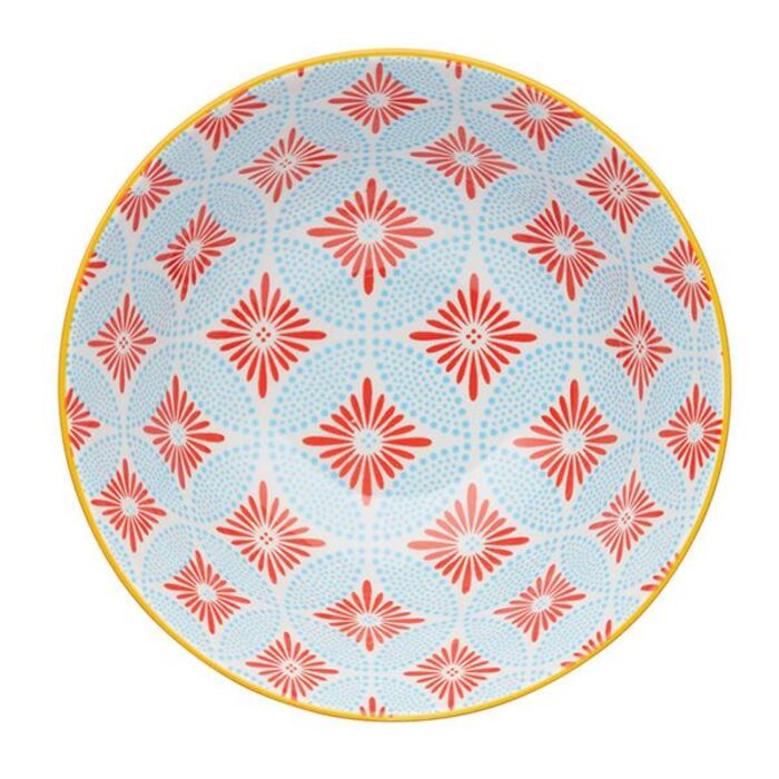 Миска Kitchen Craft BLUE MOSAIC, кераміка, діам. 16 см, 500 мл