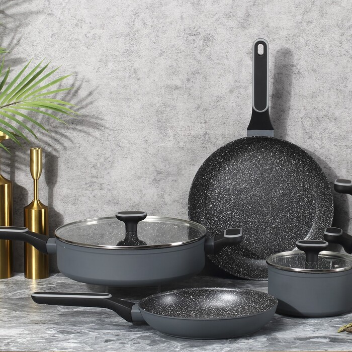 Сковорідка для смаження Fissman LAURA 20x4,5 алюміній з антипригарним покриттям (14472)